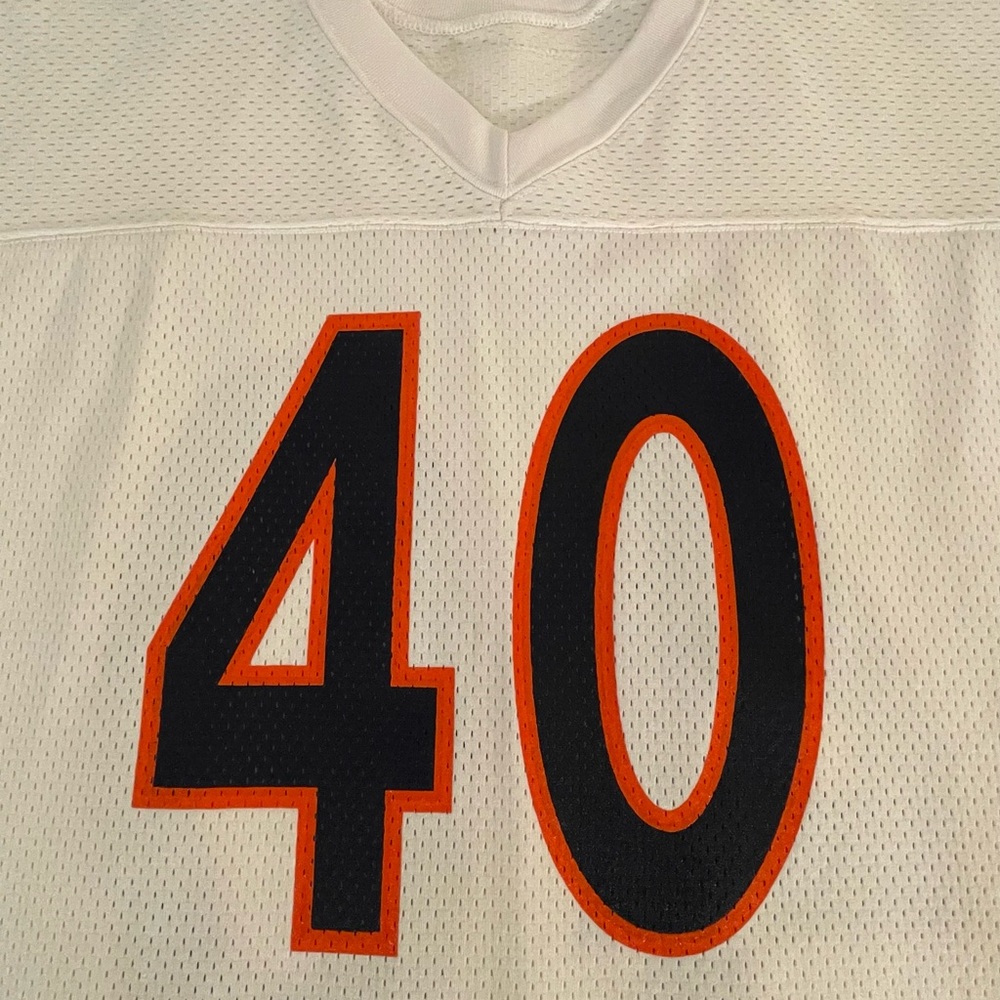 Signed Gale Sayers Authentic Throwback Bears Jers… - image 6